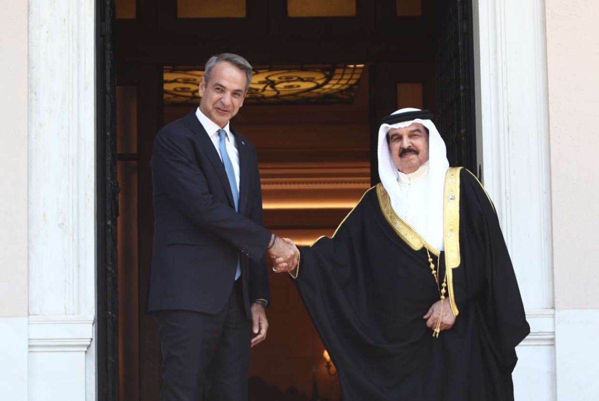 Mitsotakis to Bahrain’s King: “Absolute Commitment to Your Security” — Investment Cooperation in Focus