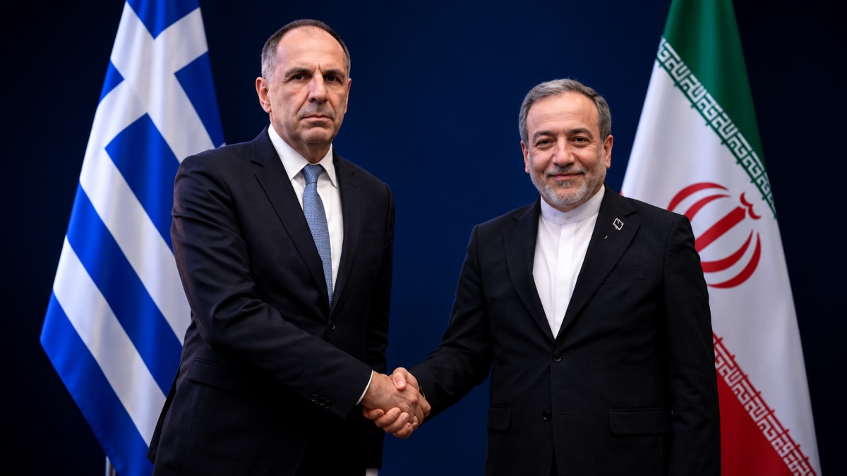 Η Αθήνα ανοίγει δίαυλο με την Τεχεράνη:Το μήνυμα Γεραπετρίτη στον Αραγτσί και το ελληνικό στοίχημα στο Hormuz