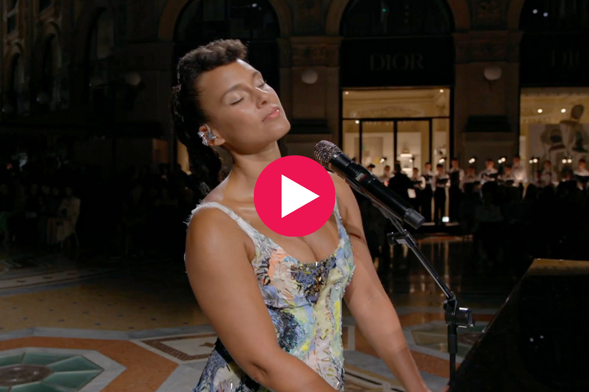 Alicia Keys: Μάγεψε το Μιλάνο με το «I Feel Love» της Donna Summer