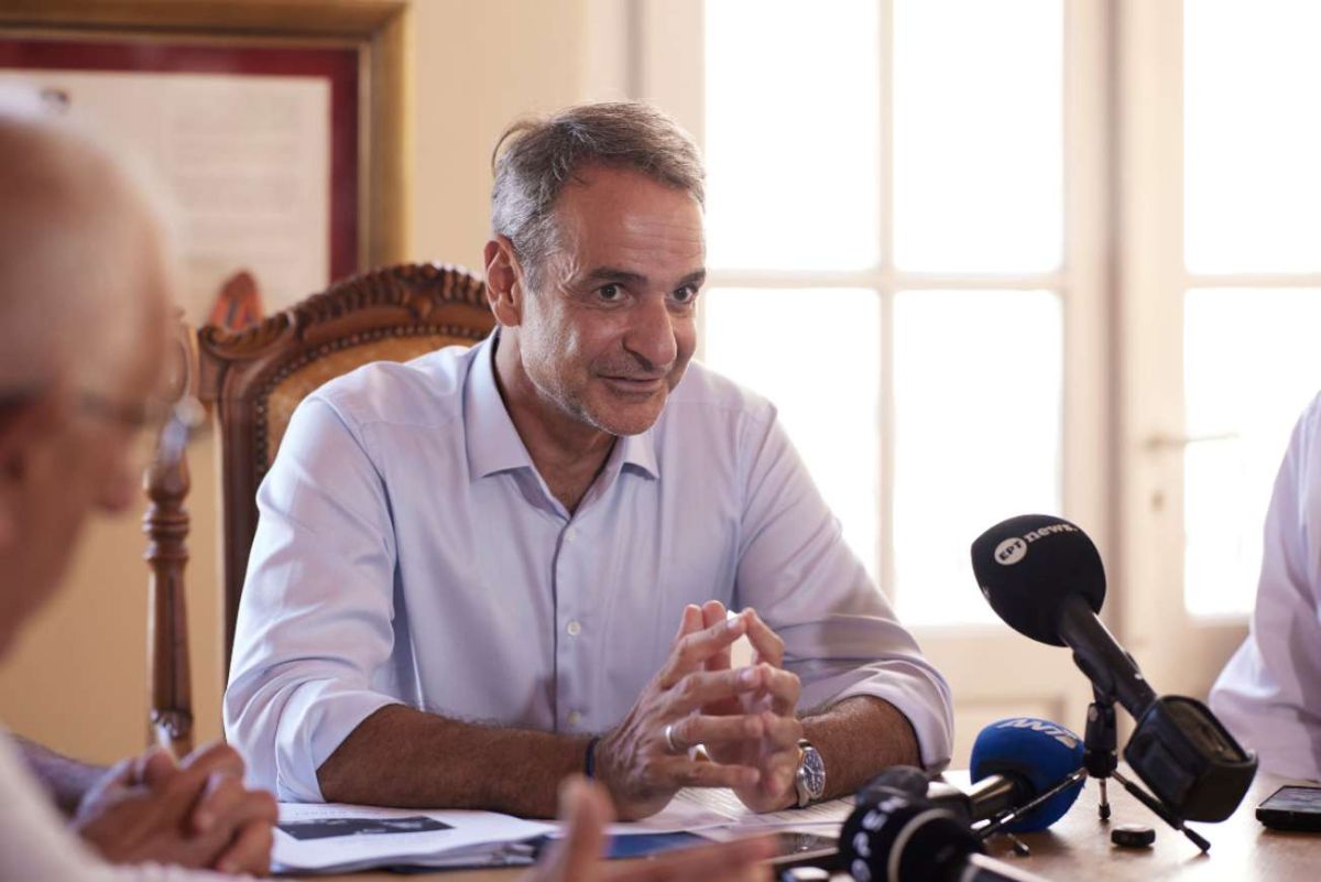 Μητσοτάκης από Καστελλόριζο: «Δεν δεχόμαστε απειλές» – €5.000 για όσους μένουν στο νησί