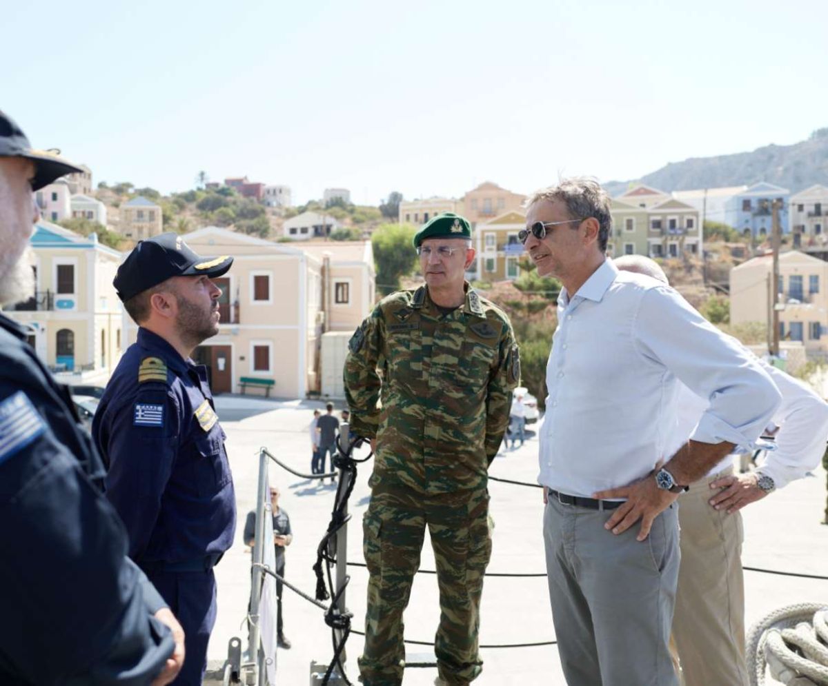 Μητσοτάκης από Καστελλόριζο: «Σταθερότητα δεν σημαίνει υποχωρητικότητα» – Η Ασπίδα αλλάζει την άμυνα