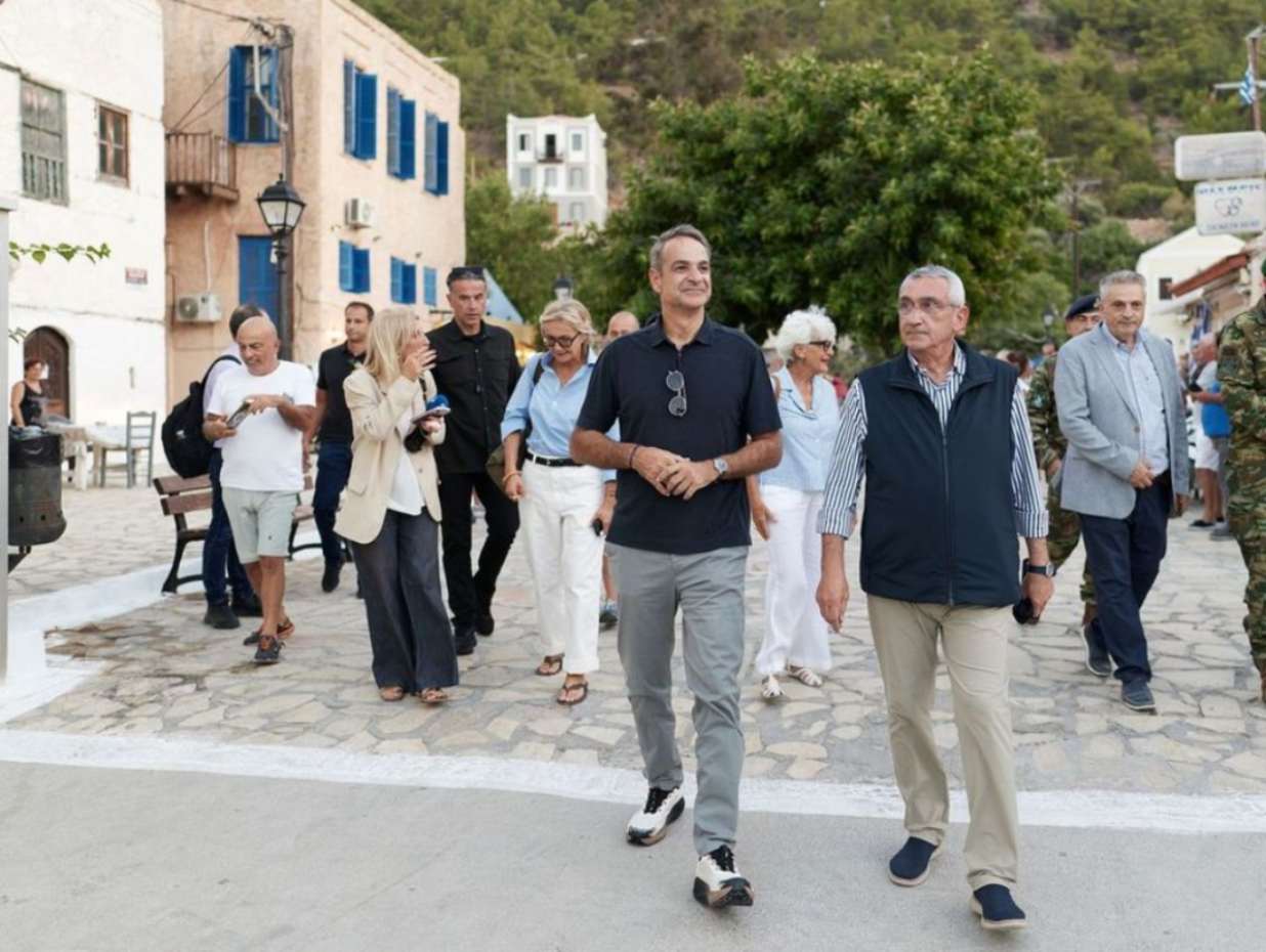 Καστελόριζο: Ο Μητσοτάκης «απαντά» από τα 2 χλμ. στην Τουρκία – Οργή στα τουρκικά ΜΜΕ