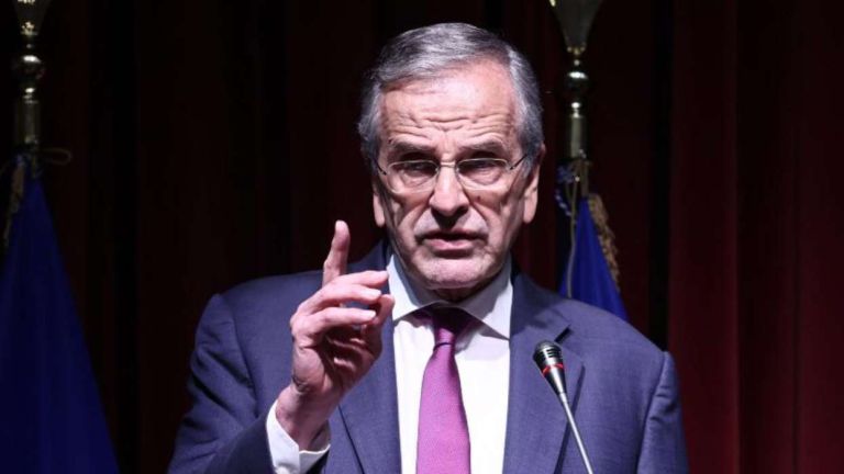 Samaras Unleashes on Mitsotakis: “This Is Not New Democracy — This Is the Mitsotakis Party”