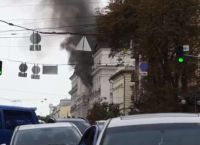 Η Ρωσία κτύπησε με drone τα γραφεία της SBU στο κέντρο του Κιέβου [vid]