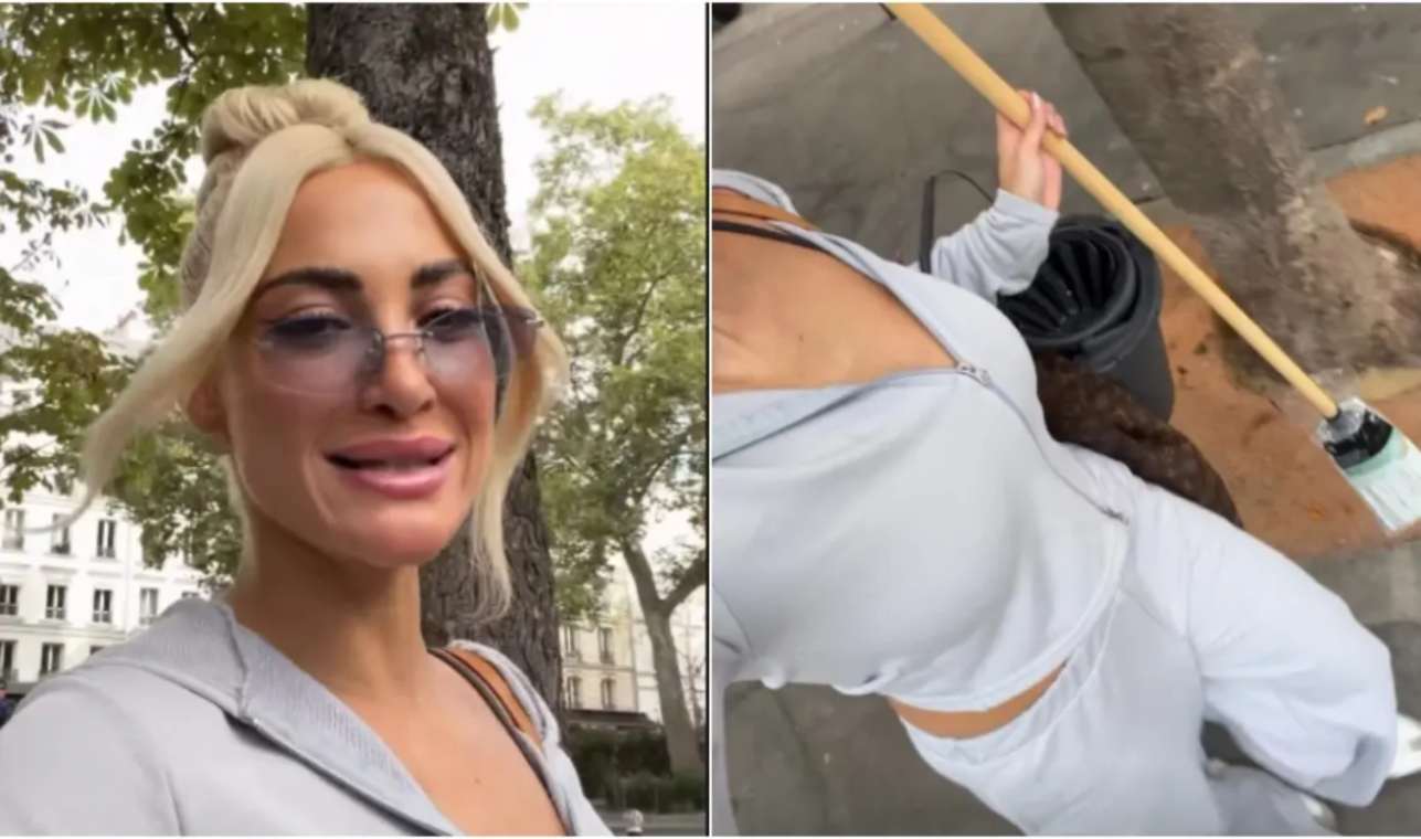 Τούνη: Αναβίωσε τη viral ατάκα του My Style Rocks στο Παρίσι-“Δίπλα στη σφουγγαρίστρα ταιριάζω τέλεια” [vid]