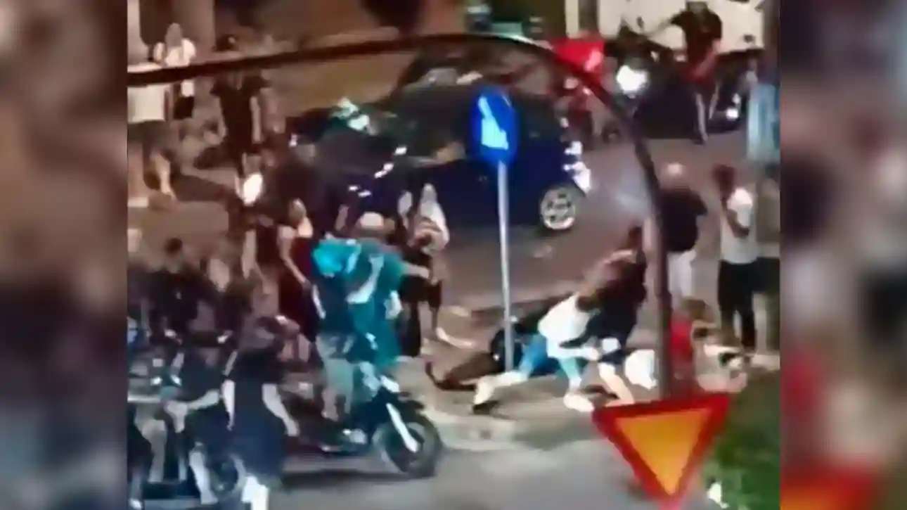 Πέτρου Ράλλη: Λεκτικός καβγάς κατέληξε σε άγρια καταδίωξη και τραυματία [vid]