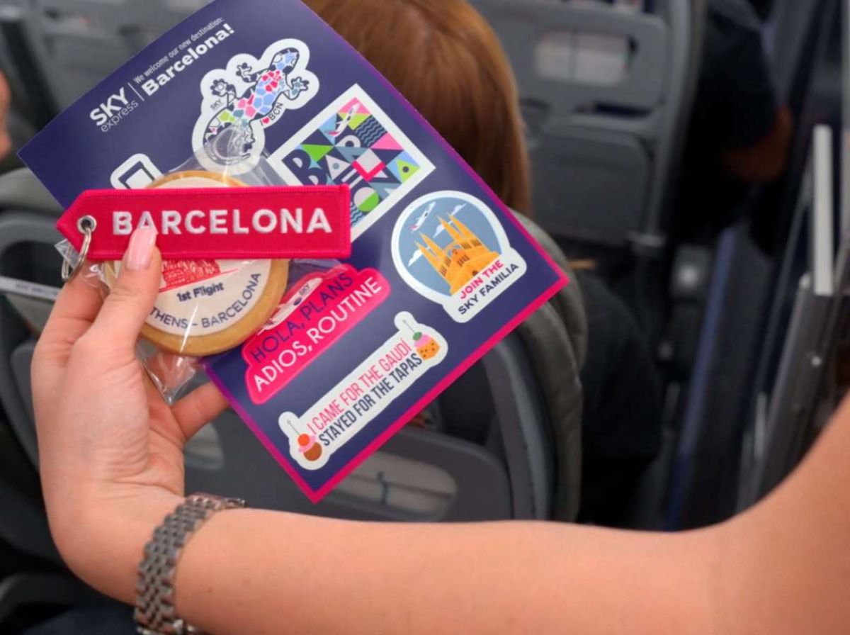 SKY express: Άνοιξε «φτερά» για Βαρκελώνη – Πέντε απευθείας πτήσεις την εβδομάδα από Αθήνα