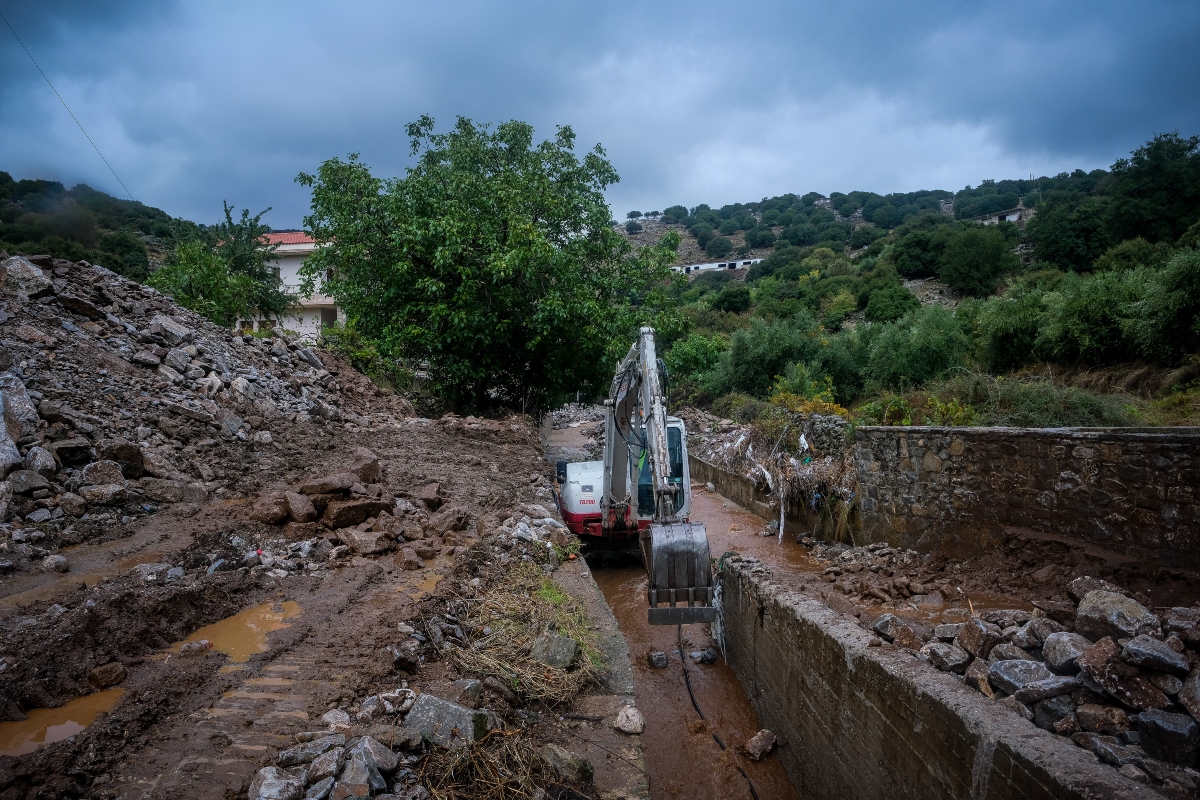 Κρήτη: Εκ νέου συναγερμός για την κακοκαιρία – Μεγάλα ύψη βροχής έχουν καταγραφεί ήδη