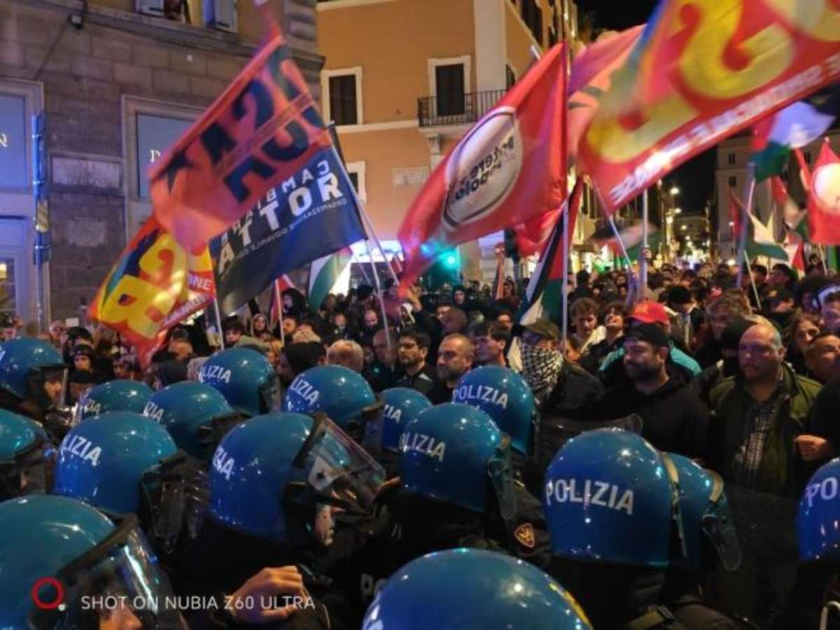 Ρώμη: Σοβαρά επεισόδια στο Κολοσσαίο – Τουλάχιστον 1.000 προσαγωγές, ένταση και σε Τορίνο και Μπολόνια
