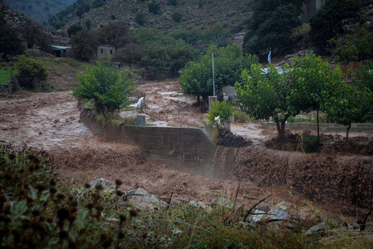 Κακοκαιρία Κρήτη: Ανυπολόγιστες καταστροφές,νέο 112 – «Μετακινηθείτε σε υψηλότερα σημεία»