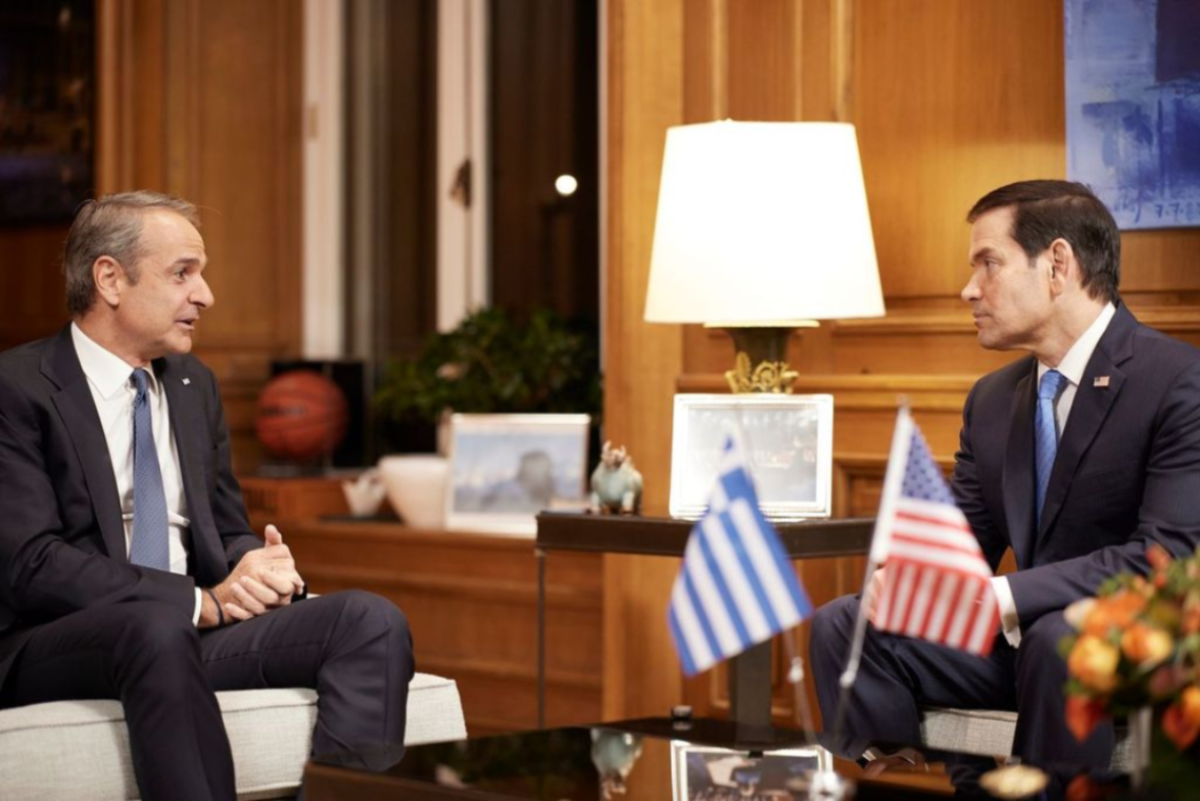 Μητσοτάκης: Οι σχέσεις Ελλάδας ΗΠΑ βρίσκονται στο υψηλότερο επίπεδo- Ρούμπιο:Σας έχουμε ως έναν ισχυρό εταίρο