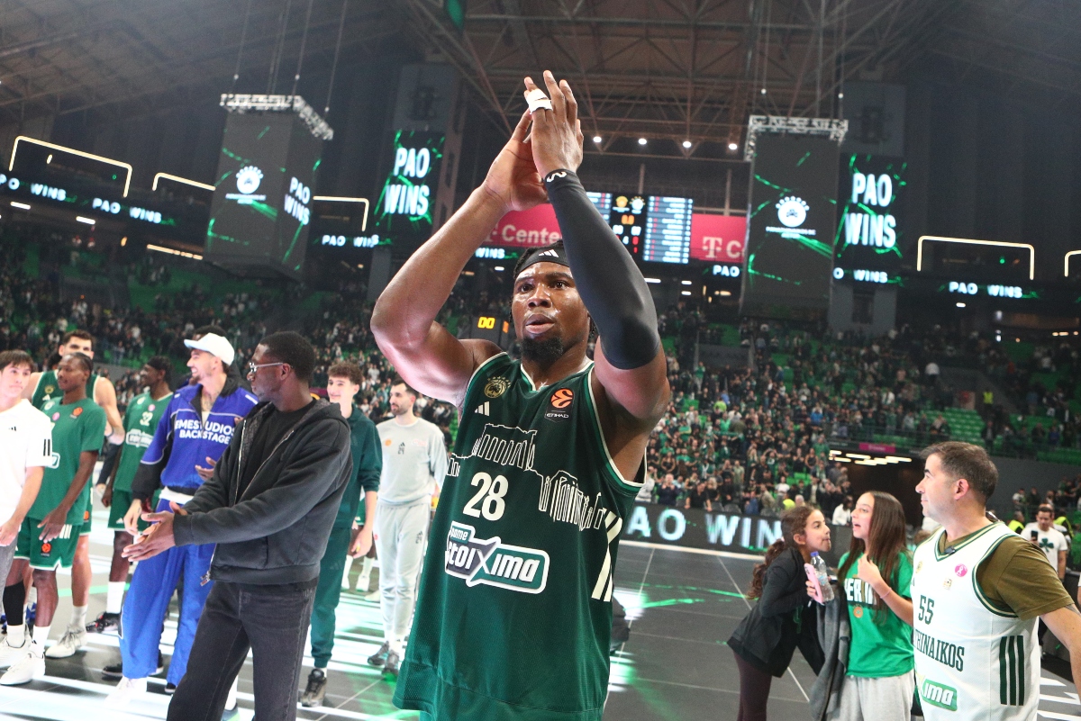 Παναθηναϊκός – Μακάμπι 90-67: «Έπνιξε» τους Ισραηλινούς και έκανε το 3/3