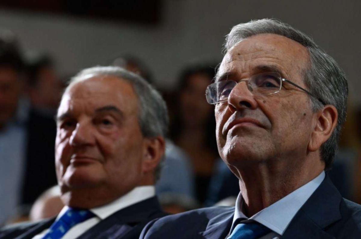 Σαμαράς–Καραμανλής: Ο «καβγάς» ήταν για το μπάσκετ – Τα μισόλογα για κόμμα και βουλευτές