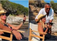 Άννα Βίσση: Αγκαλιά με τον Ηλία Ψινάκη σε πισίνα στο Μαρόκο [pics]
